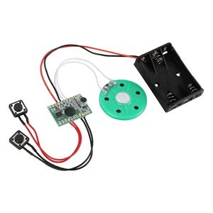 60-second Recording Playback DIY Voice Greeting Card Module Cable Extened 10C FG - Picture 1 of 9