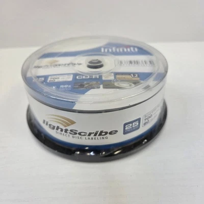 Infiniti Professional Lightscribe CD-R 25x Blank Disc's New Sealed - Image 1 of 2