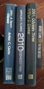 2001 A Space Odyssey 2010 2061 3001 Arthur C. Clarke Lot Hardcover Complete Set - Bild 1 von 16