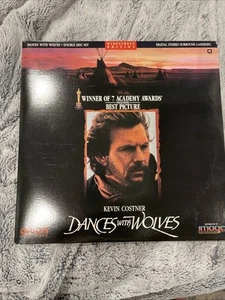 Dances with Wolves Laserdisc 1991 Widescreen Extended Play - Picture 1 of 5
