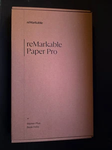 reMarkable Paper Pro - 11.8" Paper Tablet with Marker Plus and Premium Leather B - Picture 1 of 2