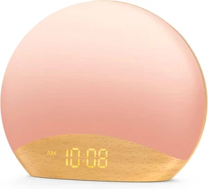 Máquina de Ruido Blanco Reloj Despertador Amanecer, Luz de Despertar, Luz de Noche Regulable, 26 - Imagen 1 de 7