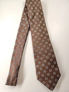 Corbata formal Carriage Club para hombre 55"Lx3"W corbata de cuello marrón - Imagen 1 de 4
