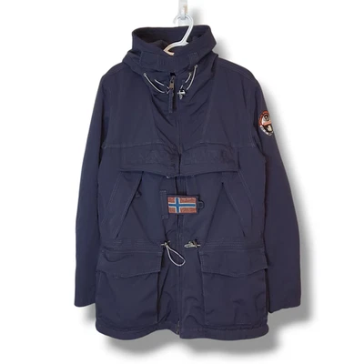 Abrigo Skidoo Napapijri Antarctic Expidition Research Azul Talla L Foto 1 de 4