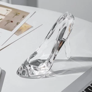 Crystal Shoes Ornaments High Heels Gift Home Decoration- Gift NEW Y9M0 - Picture 1 of 13