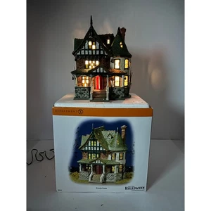 Abt. 56 Gravely Estate 805674 Schneedorf Halloween beleuchtetes Haus Rentner - Bild 1 von 9