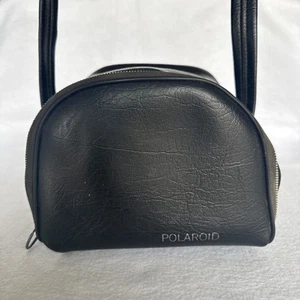 Vintage Poloroid Leather Instant Camera Case with shoulder strap - Picture 1 of 11