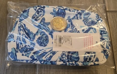 Bolso Cinturón Jeanie Lilly Pulitzer, Nuevo con Etiquetas, Resort White Shell Collector  Foto 1 de 2