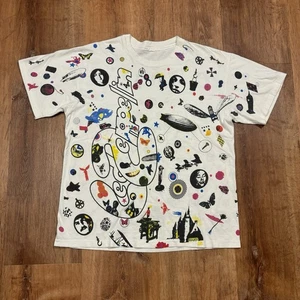 Vintage Led Zeppelin III Shirt 90s All Over Print Band Konzert Herren Large AOP - Bild 1 von 6