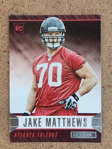 2014 Panini Rookies & Stars Football #143 Jake Matthews - Picture 1 of 2