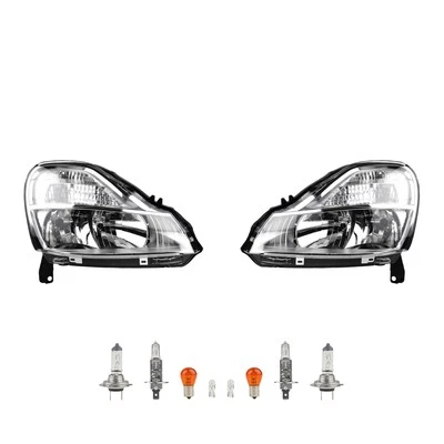 Scheinwerfer Set Halogen passend für Renault Modus FP JP 08- Leuchtmittel Li. Re - Bild 1 von 4