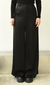 weite Marlene Hose ZIMMERMANN high-waist Satin Lavish Lounge Pant Business| 36/S - Bild 1 von 20
