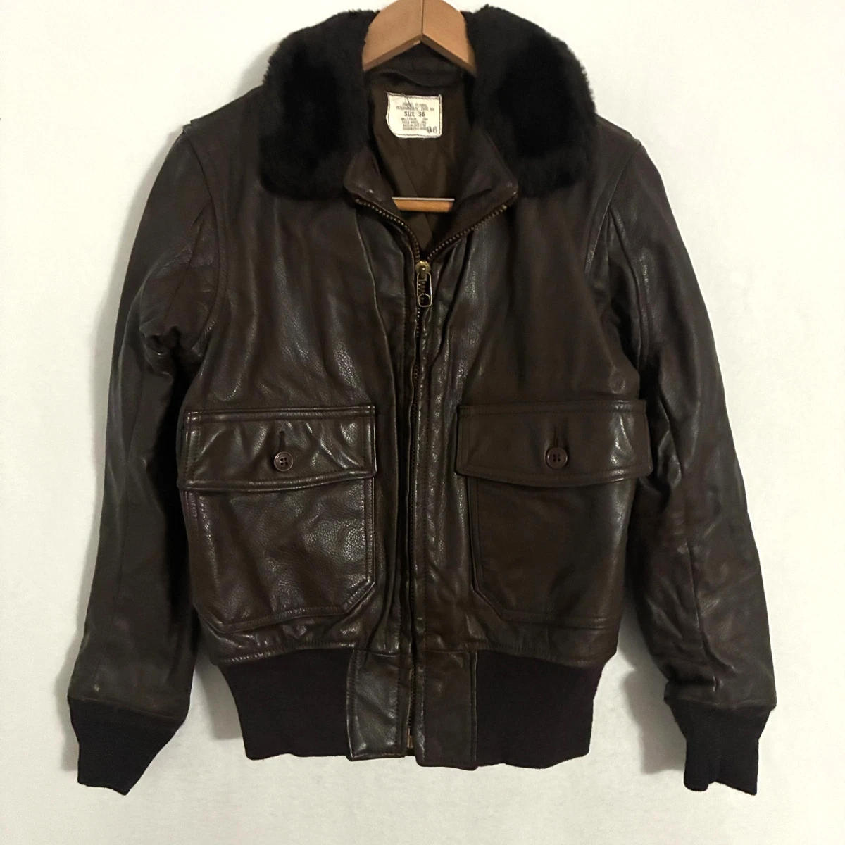 G1 Leather Jacket In Men's Coats & Jackets for sale - eBay