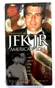 John F. Kennedy JR. "Memories of JFK JR AMERICA'S SON" (1999 PPI Ent.) VHS, NEW - Picture 1 of 13