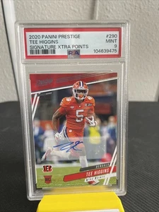 2020 Panini Prestige - Rookies Tee Higgins #290 Xtra Points Signatures (AU, RC) - Bild 1 von 4