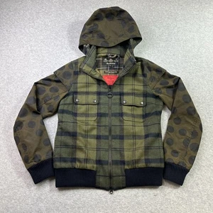 Barbour Christopher Raeburn Otway Bomber Wax Jacket Womens Sz 4 - Picture 1 of 20
