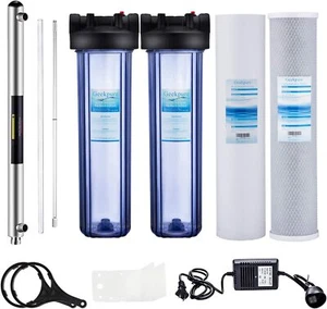 Sistema di filtraggio acqua Geekpure 3 stadi per tutta la casa con alloggiamento PP e filtro al carbonio - Foto 1 di 9