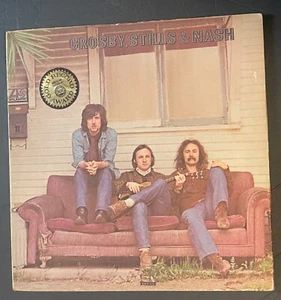 CROSBY STILLS & NASH self 1969 w/insert Atlantic SD 8229  plays EX+ - Bild 1 von 8