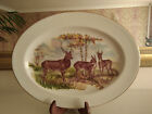 Vintage Rare Springfild Pottery Oval Dish 13" Excellent