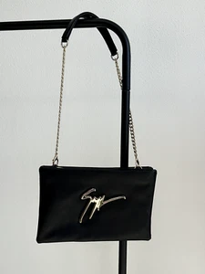 Giuseppe Zanotti Womens Shoulder Black Bag - Picture 1 of 15