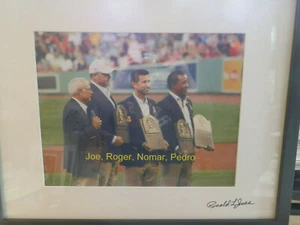 BASEBALL Foto (2014) "Joe Roger Nomar Pedro (RED SOX HALL OF FAME) (Jones) OF - Bild 1 von 1