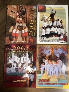 2000 2001 2002 2003 MENS AND WOMENS USC TROJANS TENNIS TEAM MEDIA GUIDE - Picture 1 of 2