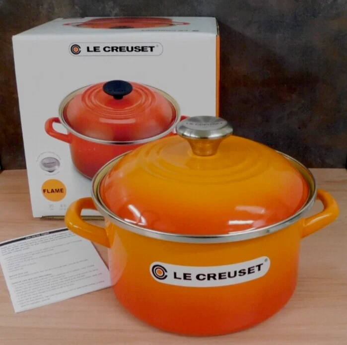 le creuset flame products for sale | eBay