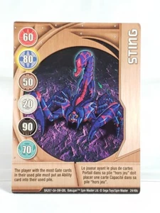 Bakugan Battle Brawlers Metal Gate Card Copper Sting 24/48c - Picture 1 of 15