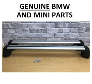 GENUINE BMW U06 2 Series Active Tourer lockable Roof Bars 82715A34854. PAIR. 6X - Picture 1 of 12