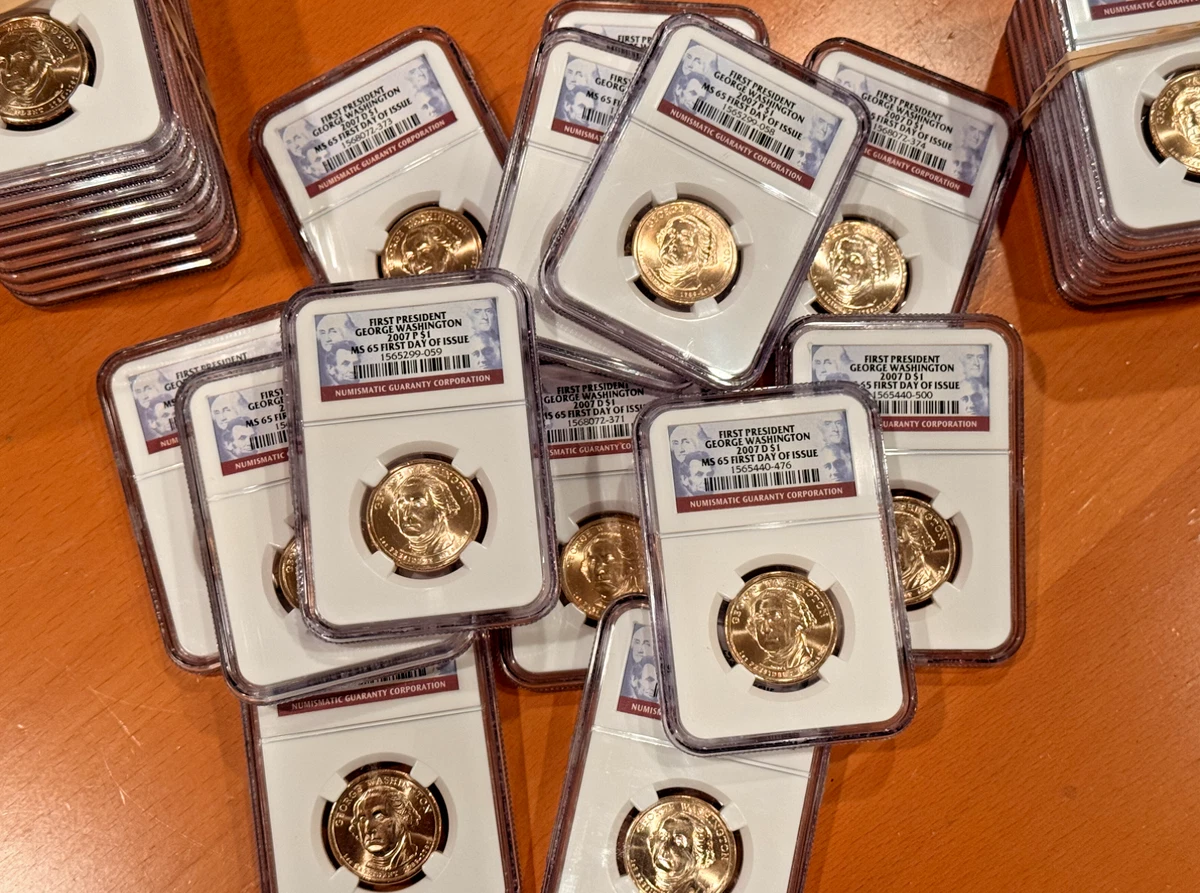 Uncirculated 2007 Presidential Dollar Coins (2007-Now) for sale | eBay