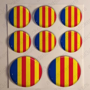 Pegatinas Salerno Pegatina Bandera Salerno Resina 3D Vinilo Relieve Italia - Imagen 1 de 1