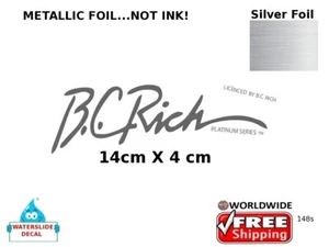 BC Rich guitar headstock Restoration decal waterslide 148s - Bild 1 von 1
