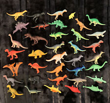 Small Dinosaur Plastic Figures Assorted  Lot of 36 Toys Mini Dinosaurs Jurassic