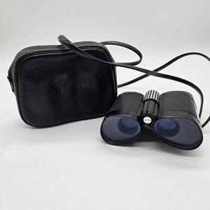 Vintage Nikon 7 X 21 Compact Binoculars with Strap & Case Model 513824 Black - Picture 1 of 15