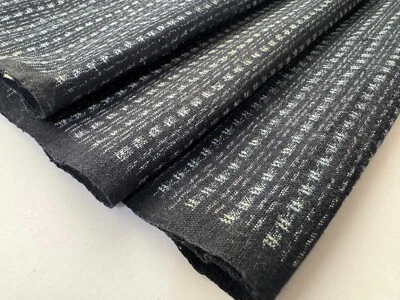 Three pieces of indigo syo-sei(means student), Japanese vintage cotton fabric - Image 1 of 4