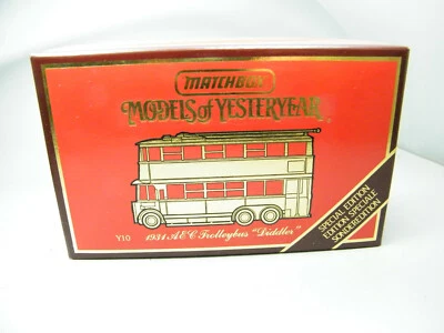 Matchbox MoY Y10 Diddler Trolleybus in OVP - schönes gesuchtes Modell - Bild 1 von 2