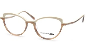 New William Morris LN50205 C2 Brown White Eyeglasses Frame 49-18-140mm B38mm - Picture 1 of 10