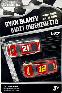 2020 Wave 01 Ryan Blaney Mattdibenedetto Advance Motorcraft 1/87 NASCAR Diecast - Picture 1 of 2