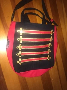 Bolso de hombro Michael Jackson 2013 Triumph Inc Falting 2 Botones nunca usado - Imagen 1 de 12