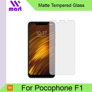 Matte Tempered Glass Screen Protector for Xiaomi Pocophone F1 - Picture 1 of 1