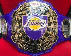 Lasco's NBA Los Angeles LAKERS 2020 Winners Championship Title Belt Zinc Metal