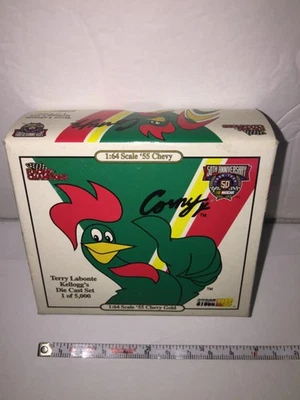 NASCAR Stock Rods 1:64 #5 Terry Labonte Kellogg's Die Cast Set '55 Chevy Gold RC - Image 1 of 4