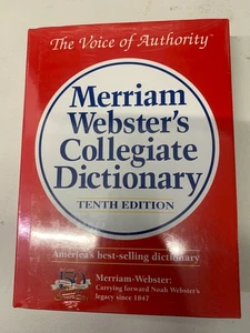 Merriam-Webster's Collegiate Dictionary - Hardcover - Sealed - Imagen 1 de 3