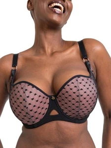 Sujetador de balcón con aros push up Curvy Kate Boost Heartbreaker lencería - Imagen 1 de 41