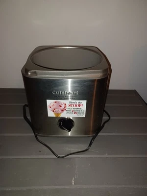 Heladera sorbete yogur congelado Cuisinart de 2 cuartos de galón ICE-30BC MOTOR/BASE SOLAMENTE Foto 1 de 4