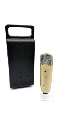 Behringer C-1 Kondensator Mikrofon – Studio Recording – mit Transportkoffer - Bild 1 von 4