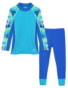 Tuga Girls Shoreline L/S & Swim Legging, Stintino (UPF 50+), 8/10 yrs - Picture 1 of 4
