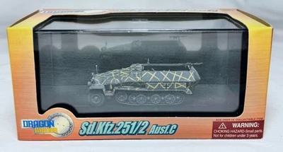 Armadura de dragón 1:72 60285 Segunda Guerra Mundial alemana Sd.Kfz.251/2 Ausf.C diecast nueva en caja Foto 1 de 4