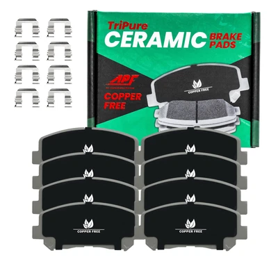 Front & Rear Copper Free Brake Pads compatible with INFINITI 2002-2004 - Image 1 of 4