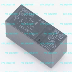 NEW OMRON  G5RL-1A-E-5VDC 5V 6pins 16A 250VAC Relay - Picture 1 of 5